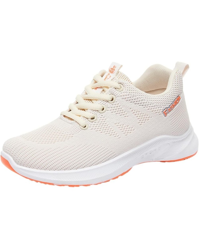 Women's Walking Shoes Slip-on Mesh Casual Running Jogging Shoes Sock Sneakers, Shoes for Women Sneakers Beige $15.20 Athletic...