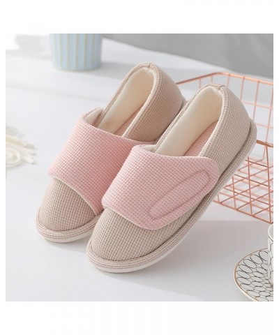 House Sippers For Women Cotton Slippers Anti Slip Lightweight House Outdoor Indoor Warm Shoes Birdies Slippers Pink $12.64 Mu...