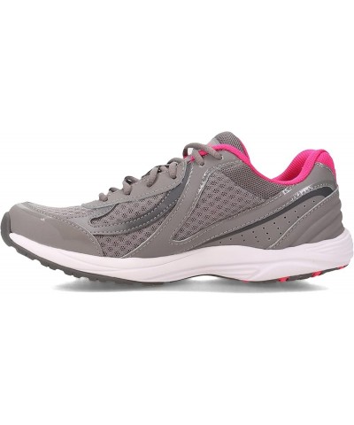 Women's Dash 3 Walking Shoe Grey/Pink $33.79 Athletic Shoes