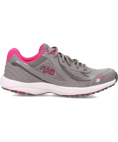 Women's Dash 3 Walking Shoe Grey/Pink $33.79 Athletic Shoes