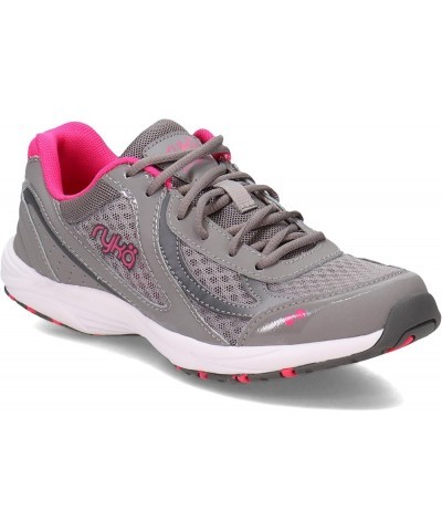 Women's Dash 3 Walking Shoe Grey/Pink $33.79 Athletic Shoes