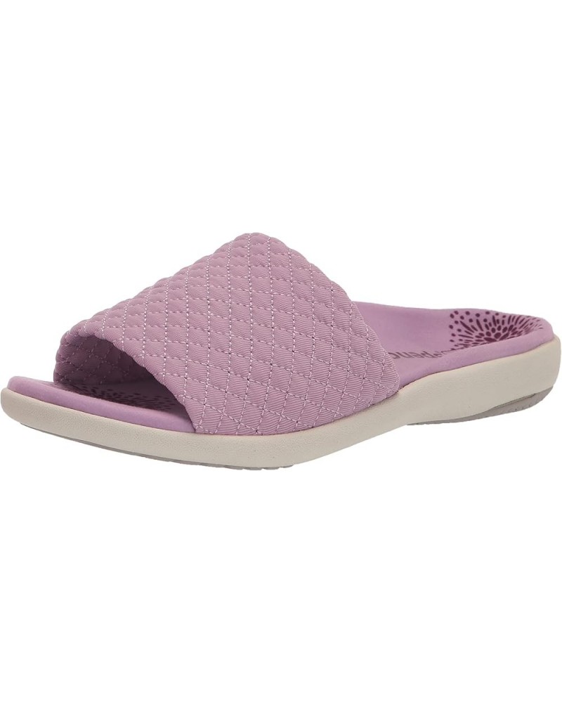 Women's Hanna Slide Sandal Lavendar $17.73 Sandals