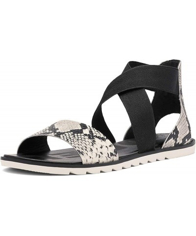 Women's Ella II Sandal Black, Snake $27.71 Sandals