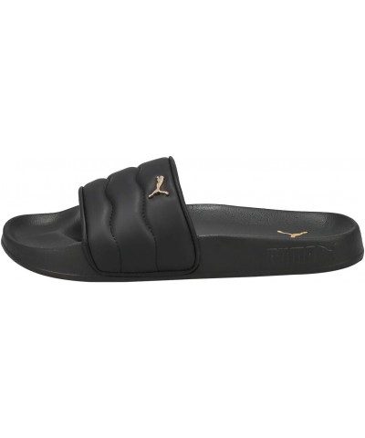 Women's Leadcat 2.0 Puffy Slide Sandal Black/Gold 6 Medium US $30.11 Outdoor Shoes