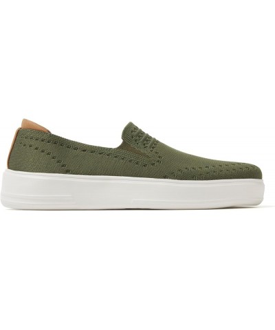 womens Lightweight Comfort Walking Sophie Slip-on Sneaker Olive 2 $27.99 Loafers & Slip-Ons