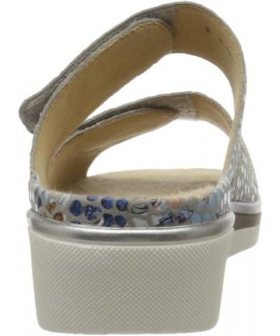 Women's Slide Flat Sandal Grey Sasso 80 $39.71 Sandals