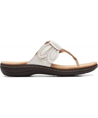 Womens Laurieann Rae White Leather $18.43 Sandals