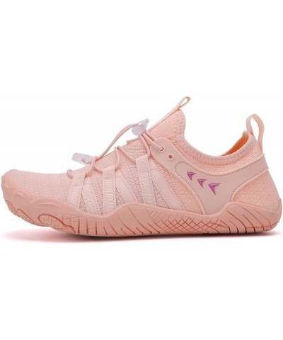 Mens Womens Fashion Quick Drying Aqua Shoes for Summer Beach Diving Water Sport Pink $12.39 Athletic Shoes