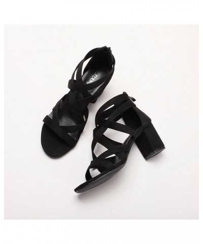 Womens Sandals Adjustable Ankle Buckle Dress Sandals Footbed Arch Support Flat Sandals Black Sandals Women Black $16.33 Outdo...