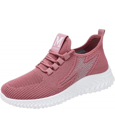 Women Sneakers Trainers Mesh Casual Zapatillas De Deporte De Mujer Womens Sneaker C-pink $16.11 Athletic Shoes