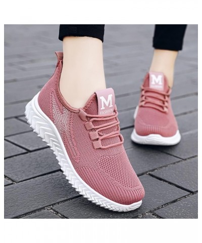 Women Sneakers Trainers Mesh Casual Zapatillas De Deporte De Mujer Womens Sneaker C-pink $16.11 Athletic Shoes