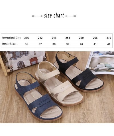 2023 Ladies Retro Wedge Comfortable Sandals, Wedge Sandal for Women Cute Ankle Strap Open Toe Comfortable Platform Plus Size ...