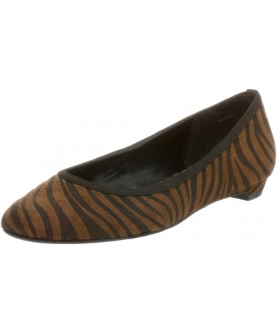 Moda Spana Women's Willa Ballet Flat,Brown Zebra,10 M $27.10 Flats