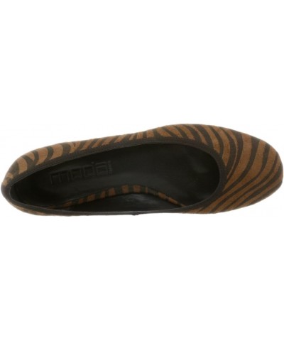 Moda Spana Women's Willa Ballet Flat,Brown Zebra,10 M $27.10 Flats