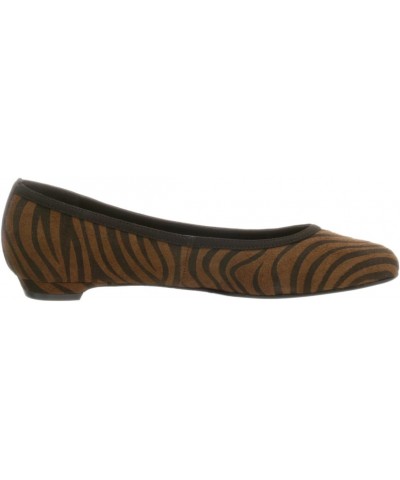 Moda Spana Women's Willa Ballet Flat,Brown Zebra,10 M $27.10 Flats