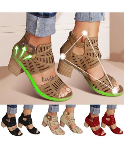 Sandals for Women Summer 2021 Womens Sandals Bohemian Flat Flip Flops Slippers Casual Summer Beach Strapy Sandals X01-brown $...