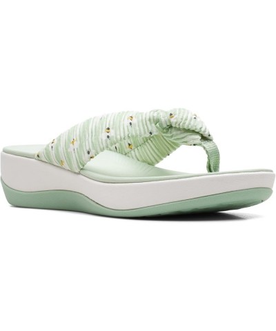 Womens Arla Glison Pale Green Textile $23.76 Sandals