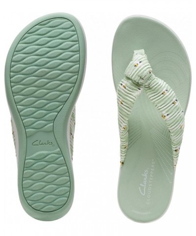 Womens Arla Glison Pale Green Textile $23.76 Sandals