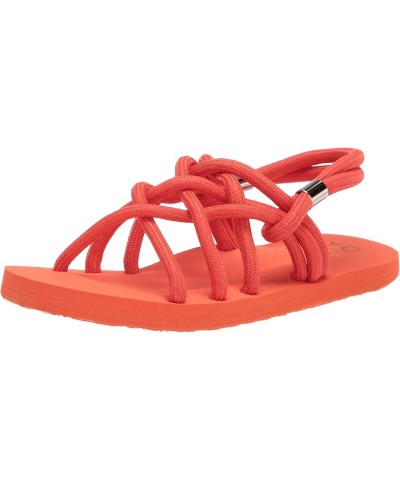 Women's Comfort Slide Sandal Orange $8.49 Sandals