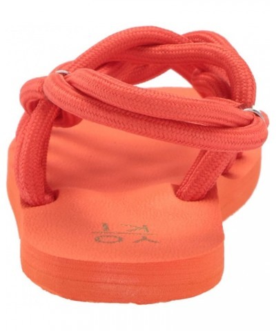 Women's Comfort Slide Sandal Orange $8.49 Sandals