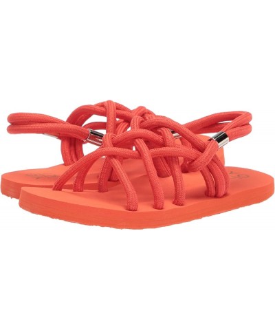 Women's Comfort Slide Sandal Orange $8.49 Sandals