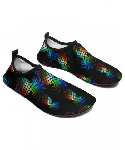 Galaxy Pineapple Durable Water Shoes Womens Mens Jogging Slip-On Socks Outdoor Beach Swim River $16.16 Outdoor Shoes