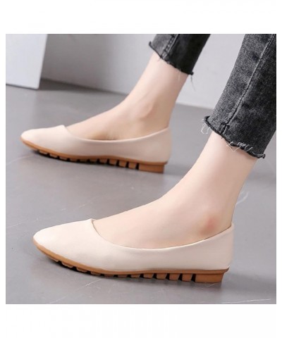 Fashion Spring and Summer Women's Casual Shoes Low Heel Soft Sole Comfortable Solid Color Flat Lightweight Casual Shoes Women...