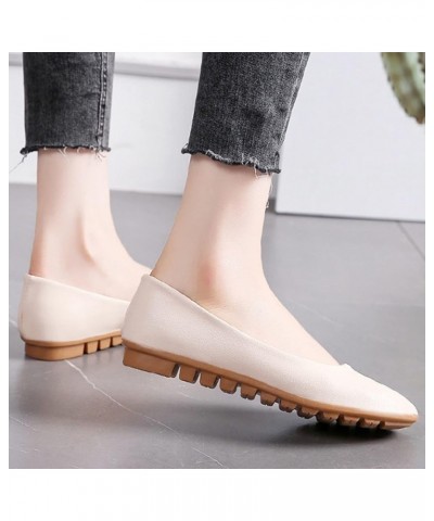 Fashion Spring and Summer Women's Casual Shoes Low Heel Soft Sole Comfortable Solid Color Flat Lightweight Casual Shoes Women...