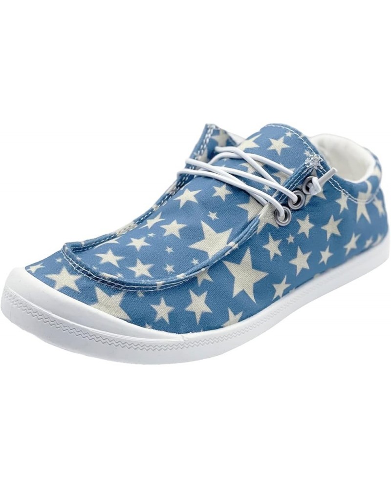 CsgrFagr Women Shoes Casual Star Print Sports Shoes Canvas Fashion Casual Shoes Infant Casual Shoes Sky Blue $18.11 Athletic ...