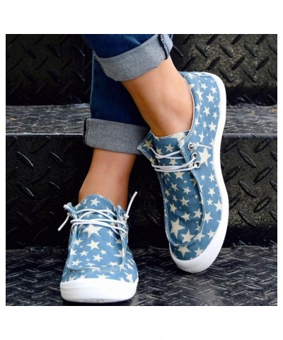 CsgrFagr Women Shoes Casual Star Print Sports Shoes Canvas Fashion Casual Shoes Infant Casual Shoes Sky Blue $18.11 Athletic ...