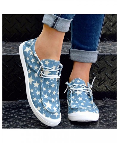 CsgrFagr Women Shoes Casual Star Print Sports Shoes Canvas Fashion Casual Shoes Infant Casual Shoes Sky Blue $18.11 Athletic ...