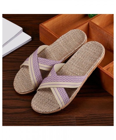 Wedge Sandals for Women Thong T-Strap Orthotic Espadrilles Sandals Lightweight Platform Shoes Two Strap Buckle Sandal 89-qrcv...