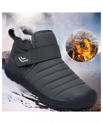 Womens Waterproof Winter Boots Size 9 Women Snow Boots Size 8 Women Winter Boots Black Boots for Snowshoes Women Waterproof W...