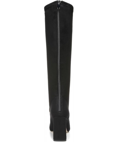 Womens Katherine Knee High Boot Black Stretch Suede $52.03 Boots