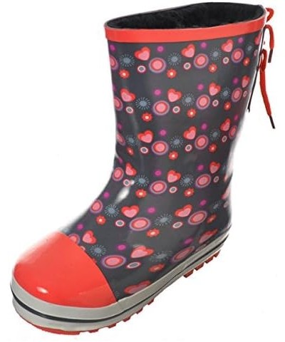 Girls "Spring Mix" Rain Boots - red, 13 youth $13.75 Boots