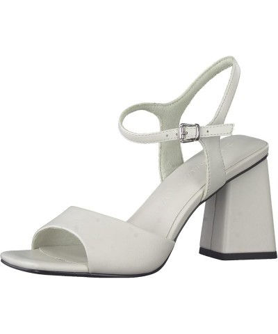 Women's Ankle-Strap Heeled Sandal Off-white $28.30 Sandals