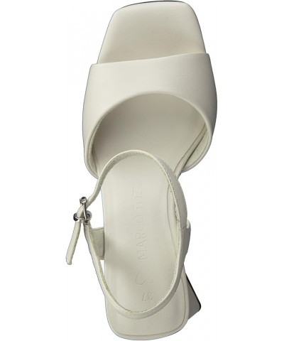 Women's Ankle-Strap Heeled Sandal Off-white $28.30 Sandals