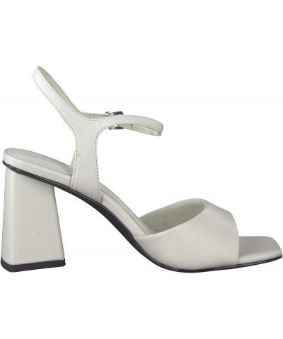 Women's Ankle-Strap Heeled Sandal Off-white $28.30 Sandals