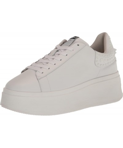 Women's Moby Studs Sneaker White/White/White $54.31 Fashion Sneakers