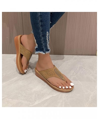 Sandals Women Dressy Summer Orthopedic Flip Flops for Women Womens Wedge Sandals Small Heels for Women Recovery Sandals Women...