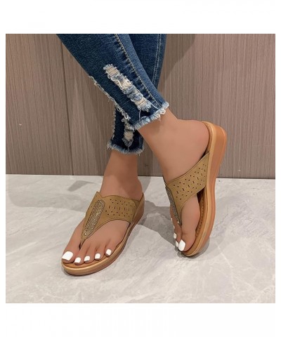 Sandals Women Dressy Summer Orthopedic Flip Flops for Women Womens Wedge Sandals Small Heels for Women Recovery Sandals Women...