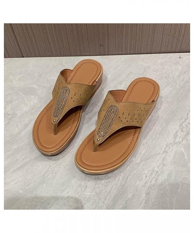 Sandals Women Dressy Summer Orthopedic Flip Flops for Women Womens Wedge Sandals Small Heels for Women Recovery Sandals Women...