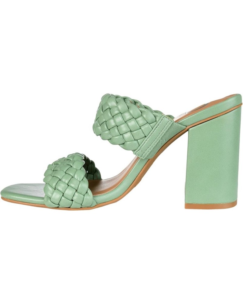 Women's Medium and Wide Width Melissa Pump Green $12.20 Sandals