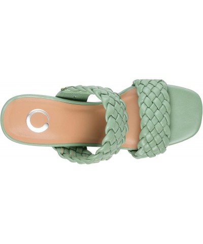 Women's Medium and Wide Width Melissa Pump Green $12.20 Sandals