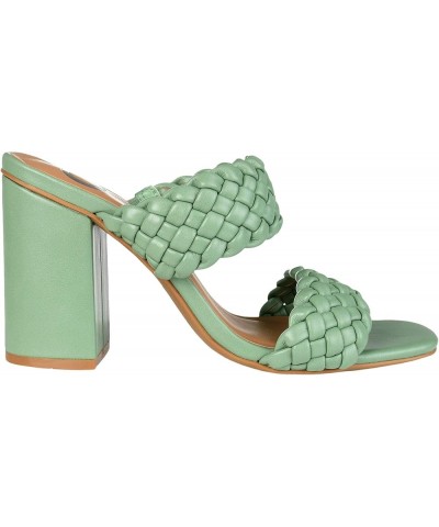 Women's Medium and Wide Width Melissa Pump Green $12.20 Sandals