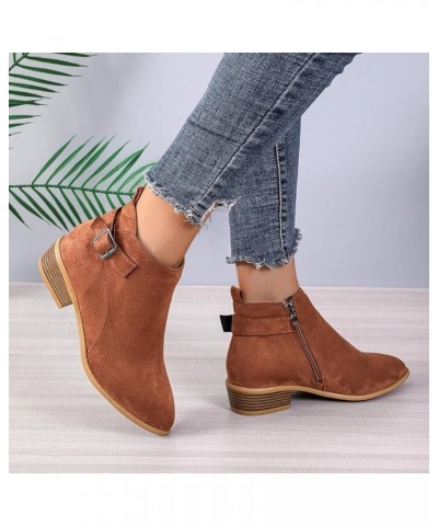 Women'S Fitted Heel Boot Shoes Split Side Zipper Sneaker Elegant Wedge Booties Casual Shoes Low Above Flat Shoes Womens Wide ...