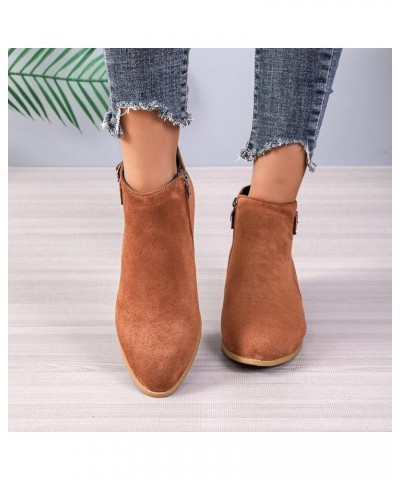 Women'S Fitted Heel Boot Shoes Split Side Zipper Sneaker Elegant Wedge Booties Casual Shoes Low Above Flat Shoes Womens Wide ...