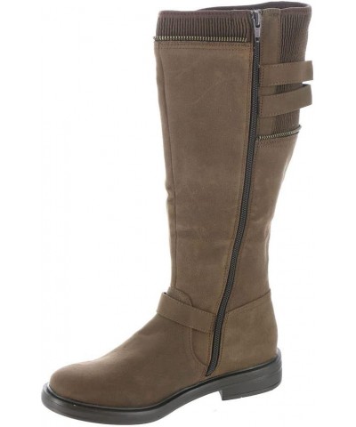 Women's Mazed Knee High Boot Brown/Fabric $23.09 Boots