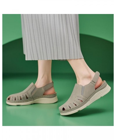 Women sandals Silver Flats Flip Flops Slide Projector For Old Slides Platform sandal Wedges sandals For Women Beach Dr Grey $...