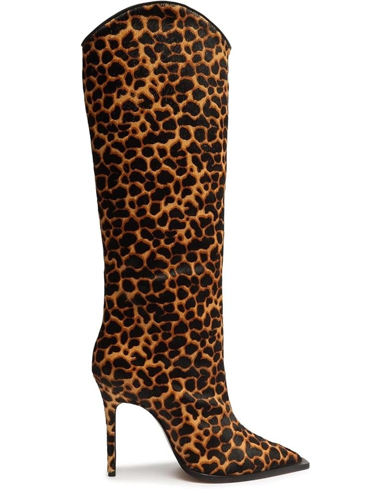 Women's Ankle Boots and Booties Leopard $46.72 Boots